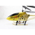 New Arrive Gold Color Big 3.5Ch Alloy RC Helicopter with light